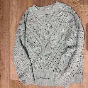 Marine Layer Light Blue Women's Sweater